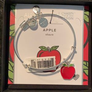 Alex and Ani apple bracelet